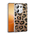 Xiaomi Redmi Note 13 Pro 4G Kılıf Desenli Zore Mep Kapak Gold Leopar