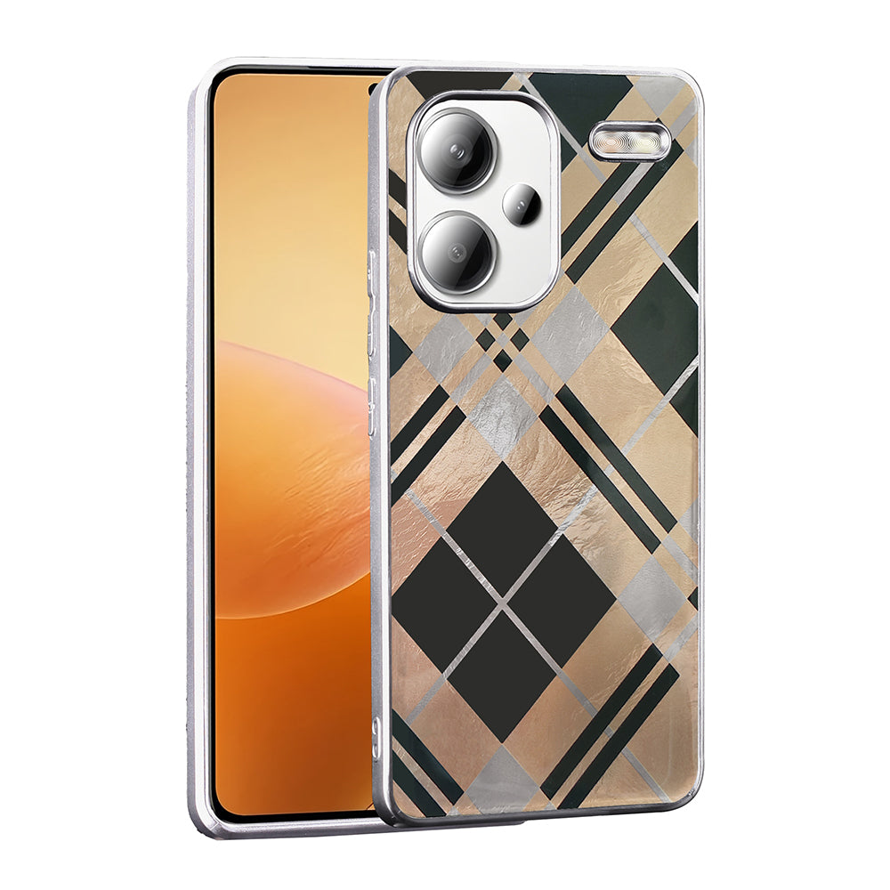 Xiaomi Redmi Note 13 Pro Plus 5G Kılıf Desenli Zore Mep Kapak Geometrik