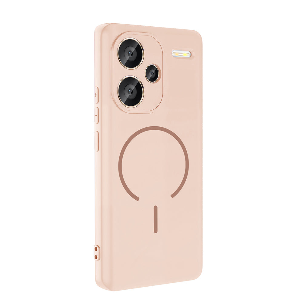 Xiaomi Redmi Note 13 Pro Plus 5G Kılıf M-safe Şarj Özellikli Zore Meta Kapak