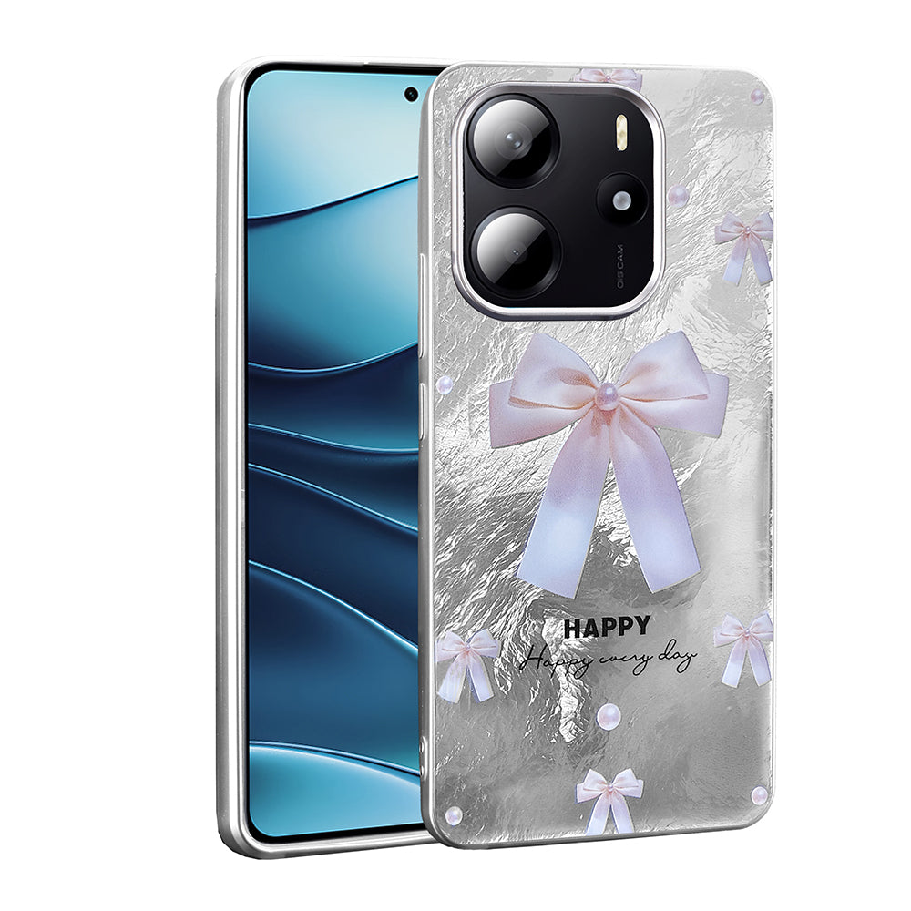 Xiaomi Redmi Note 14 4G Kılıf Desenli Zore Mep Kapak Geometrik