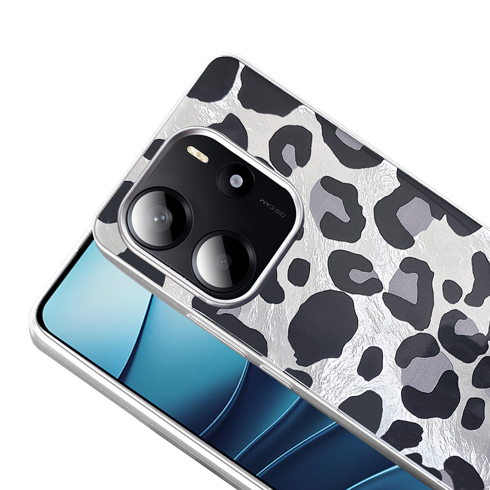 Xiaomi Redmi Note 14 4G Kılıf Desenli Zore Mep Kapak Geometrik