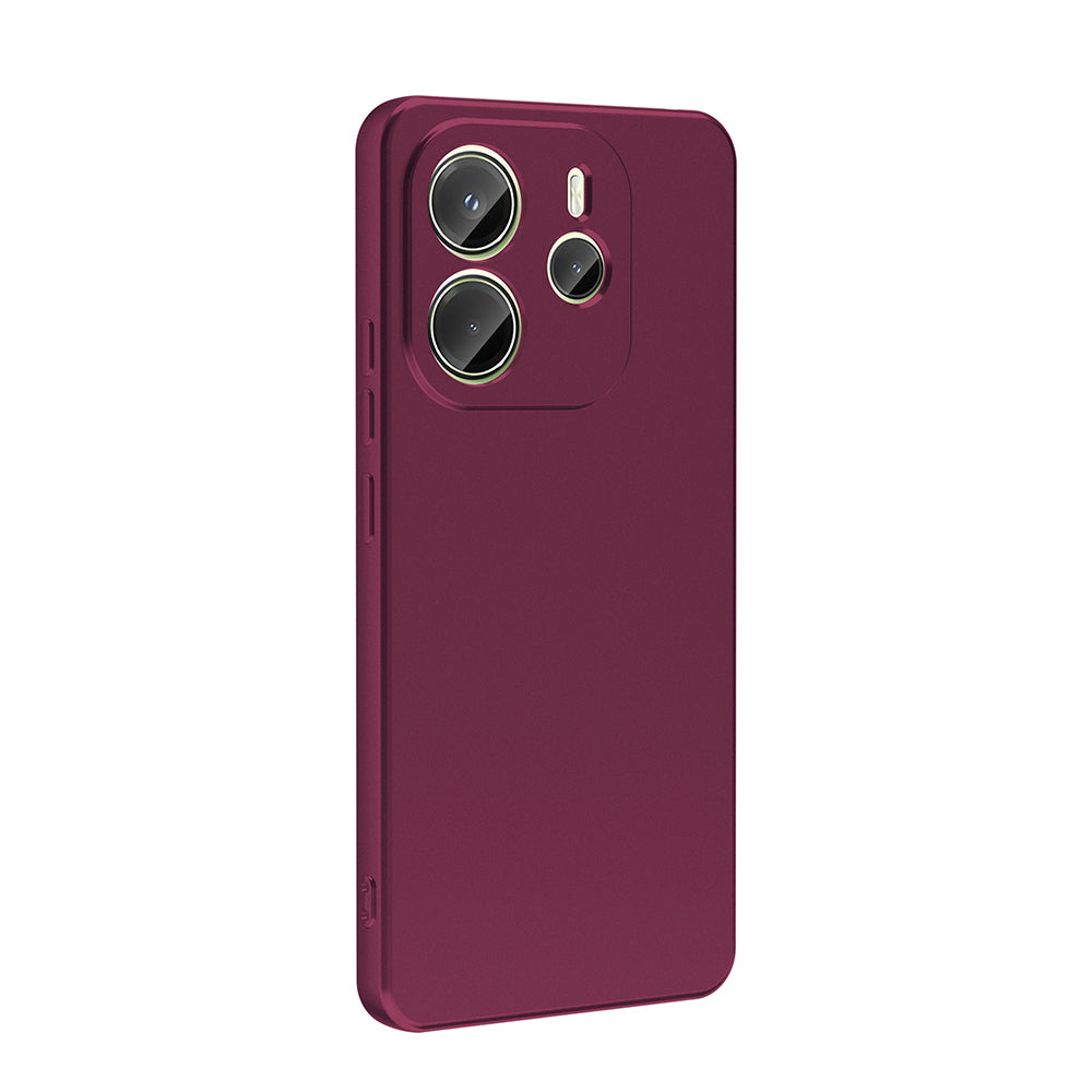 Xiaomi Redmi Note 14 4G Kılıf Zore Premier Silikon Kapak Saks Mavi