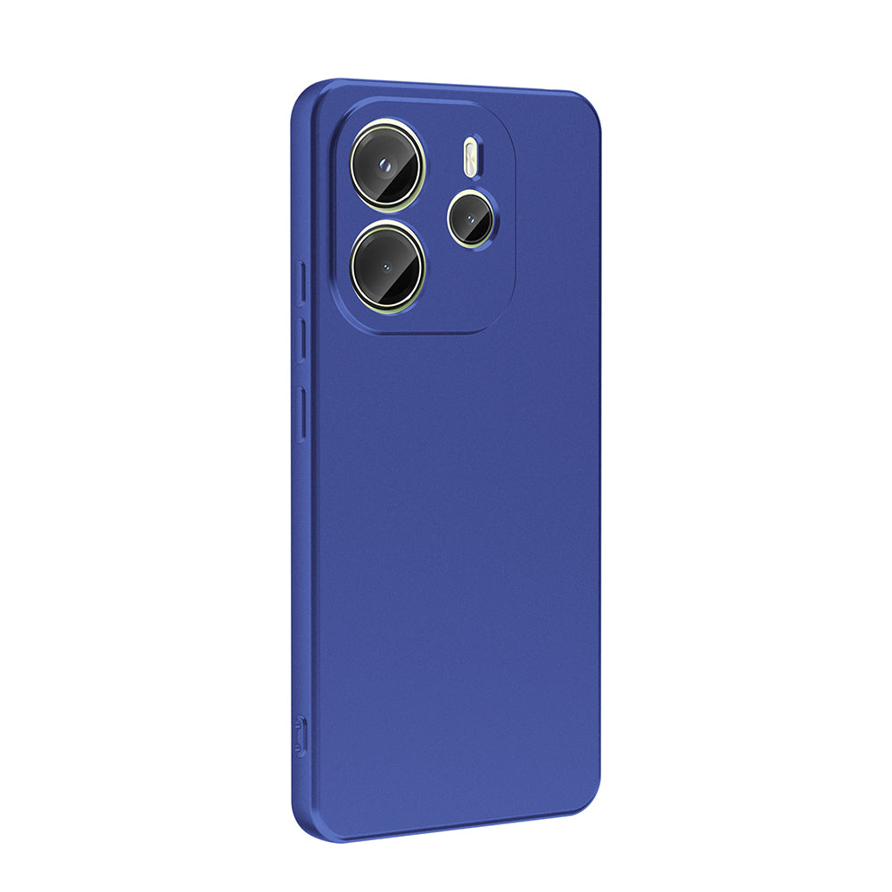 Xiaomi Redmi Note 14 4G Kılıf Zore Premier Silikon Kapak Saks Mavi