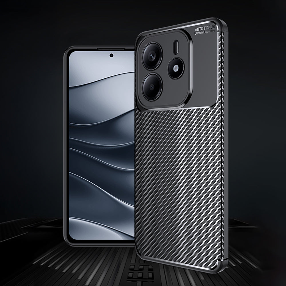 Xiaomi Redmi Note 14 5G Kılıf Zore Negro Silikon Kapak Siyah