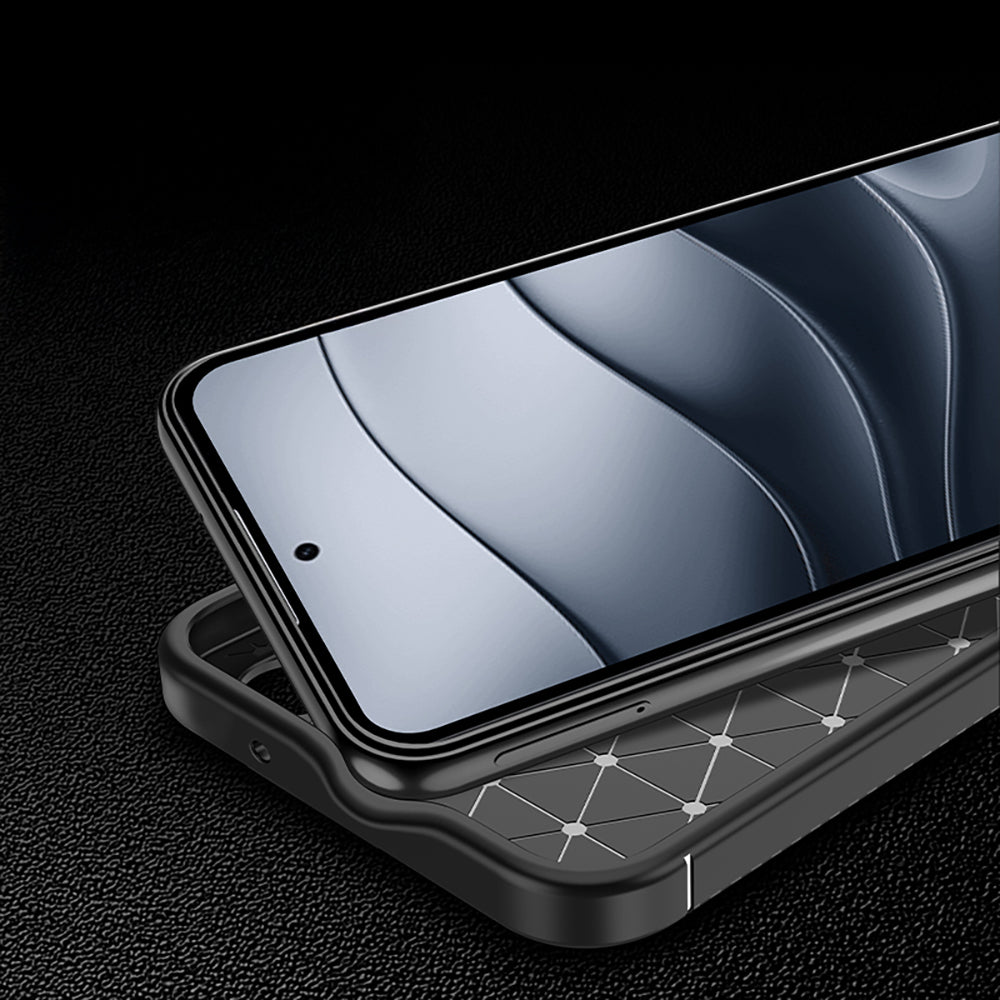 Xiaomi Redmi Note 14 Kılıf Zore Negro Silikon Kapak Siyah