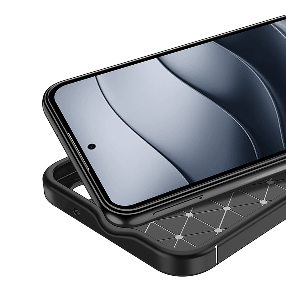 Xiaomi Redmi Note 14 Kılıf Zore Negro Silikon Kapak Siyah