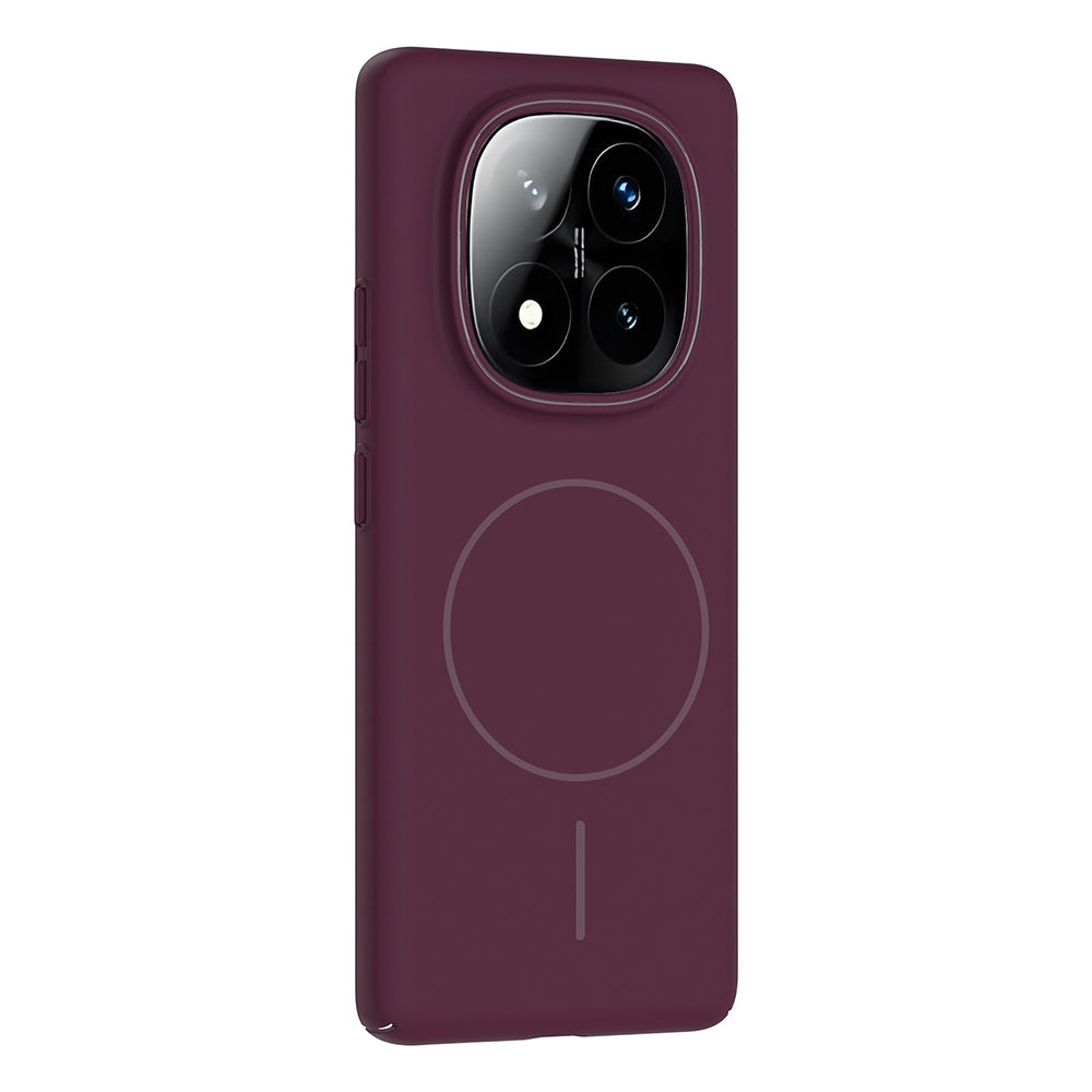 Xiaomi Redmi Note 14 Pro 4G Kılıf M-safe Şarj Özellikli Zore Ruby Sert Kapak Lacivert