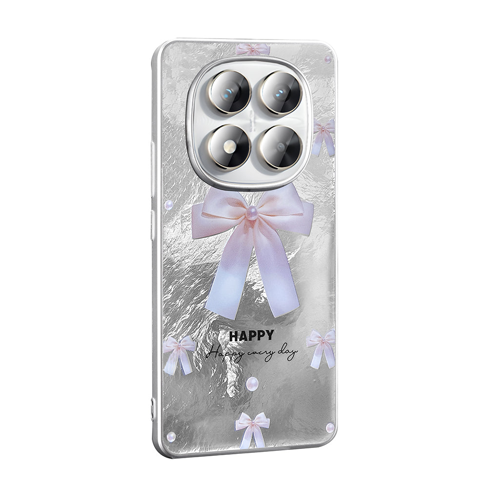 Xiaomi Redmi Note 14 Pro Plus Kılıf Desenli Zore Mep Kapak Gold Leopar