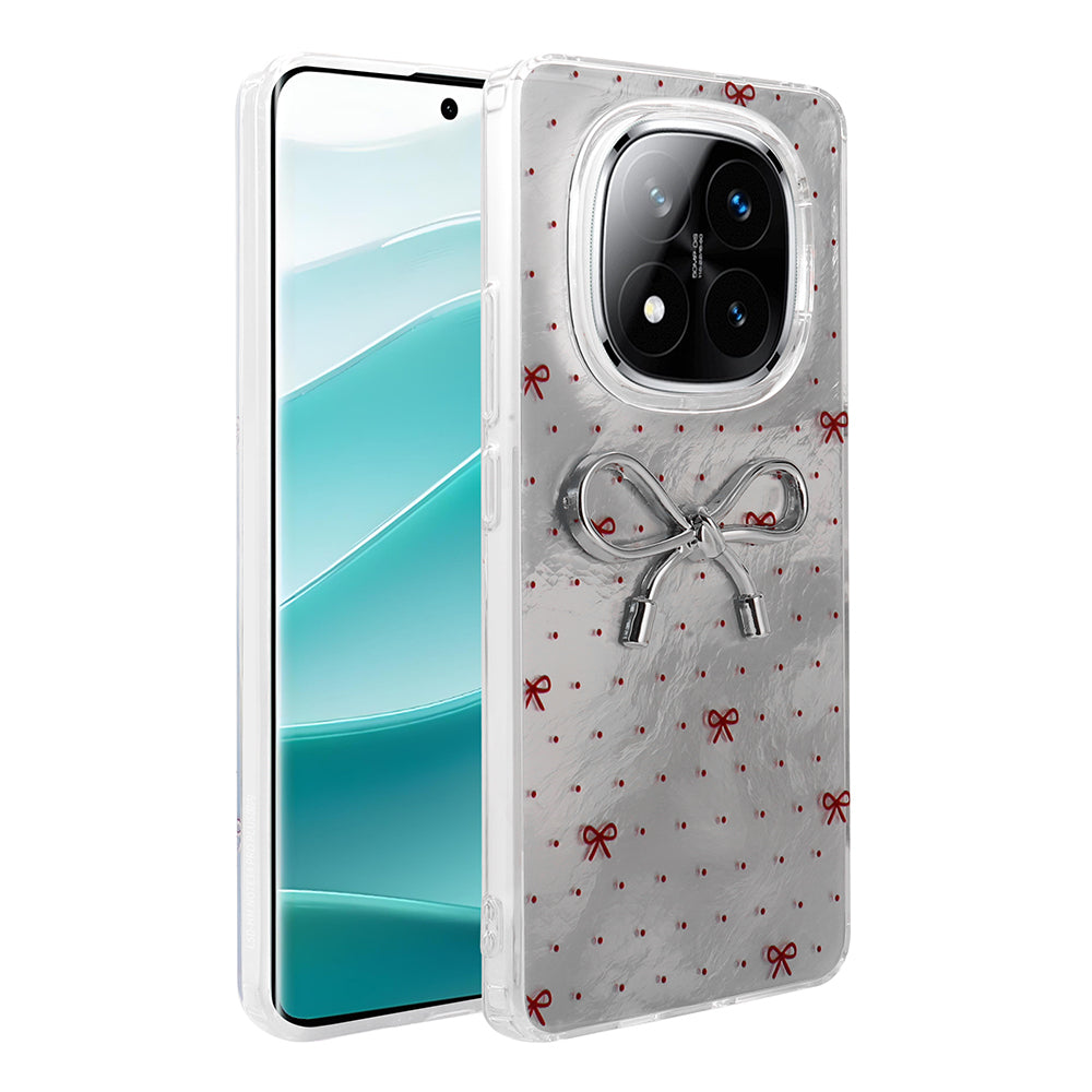 Xiaomi Redmi Note 14 Pro Plus Kılıf Kamera Korumalı Figürlü Zore Ponti Silikon Kapak Açık Mavi