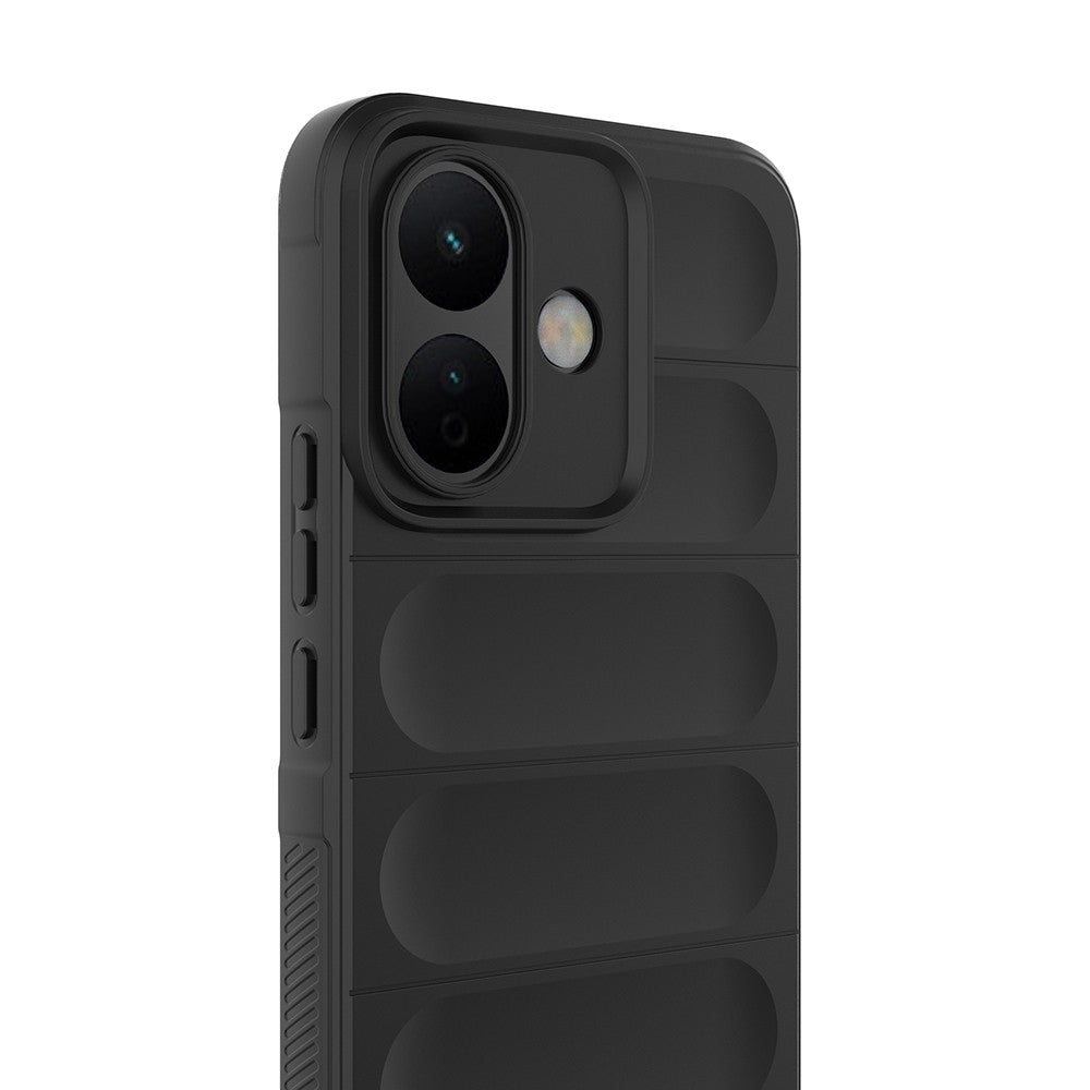 Xiaomi Redmi Note 17 Pro Kılıf Esnek TPU Oyuklu Arka Yüzey Tasarımlı Zore Etnik Silikon Kapak