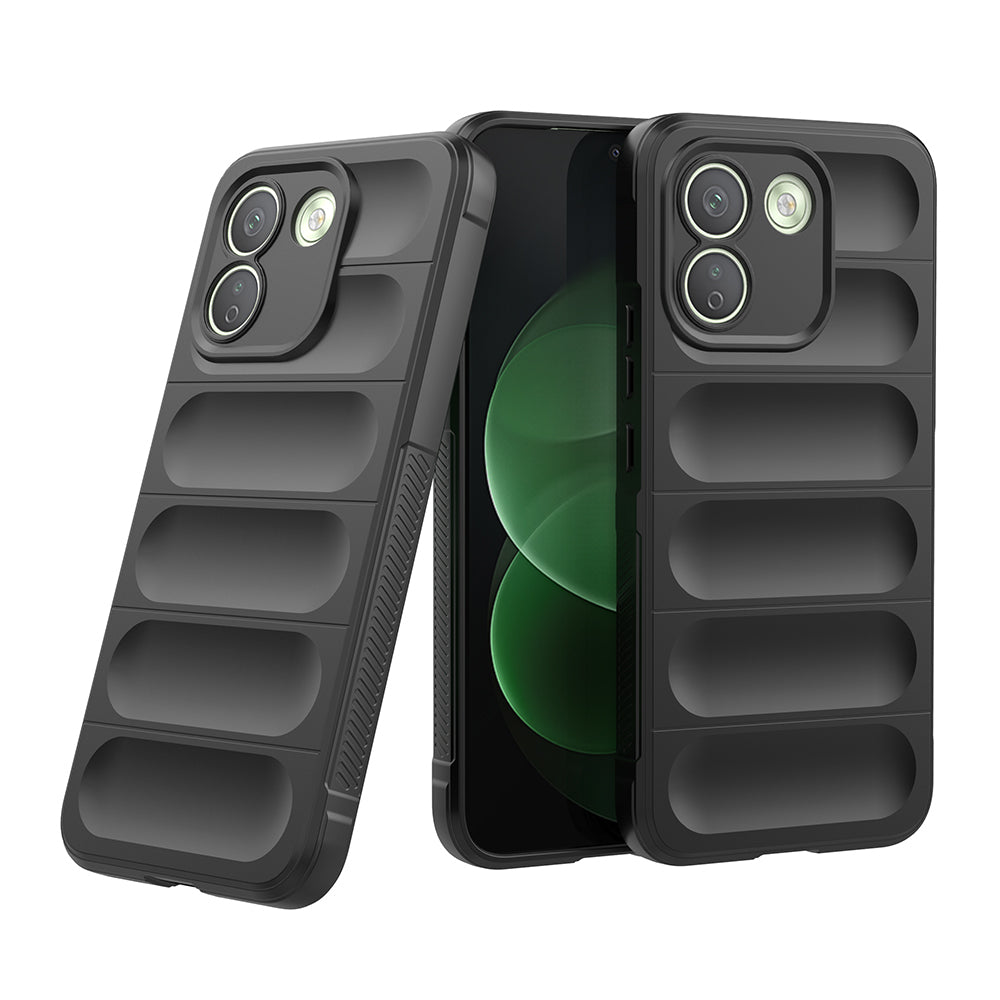 Xiaomi Redmi Note 17 Pro Max Kılıf Esnek TPU Oyuklu Arka Yüzey Tasarımlı Zore Etnik Silikon Kapak