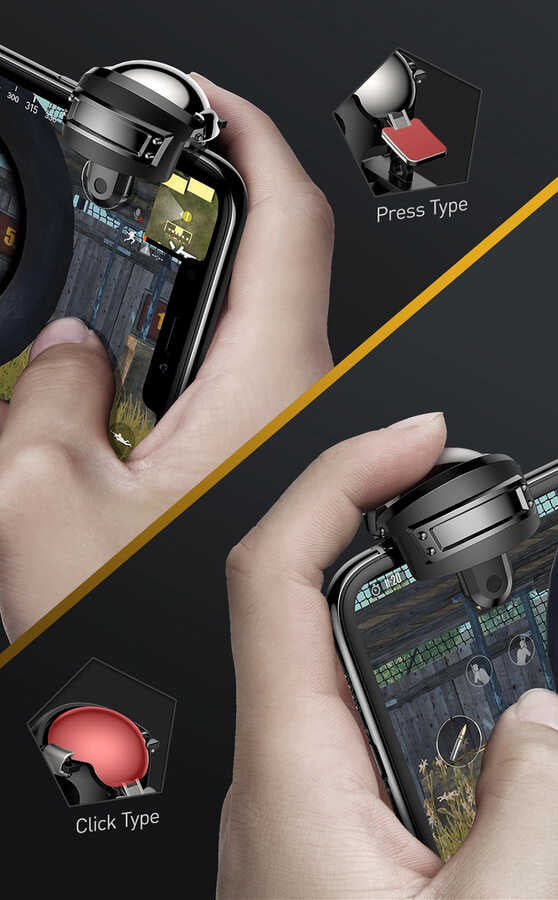 Zore Gamepad 01 Mobil Game Oyun Kontrol Aparatı Siyah