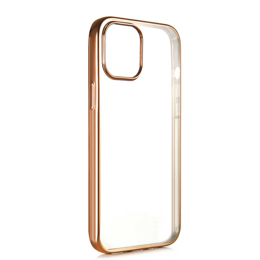 Apple%20iPhone%2012%20Benks%20Magic%20Glitz%20Ultra-Thin%20Transparent%20Protective%20Soft%20Kapak-Gold