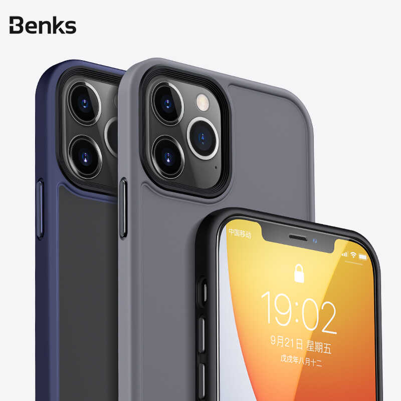 Apple%20iPhone%2012%20Pro%20Kılıf%20Benks%20Hybrid%20Kapak