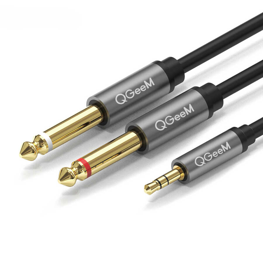 Qgeem%20QG-AU01%203.5mm%20To%206.35mm%20Aux%20Audio%20Kablo%201M