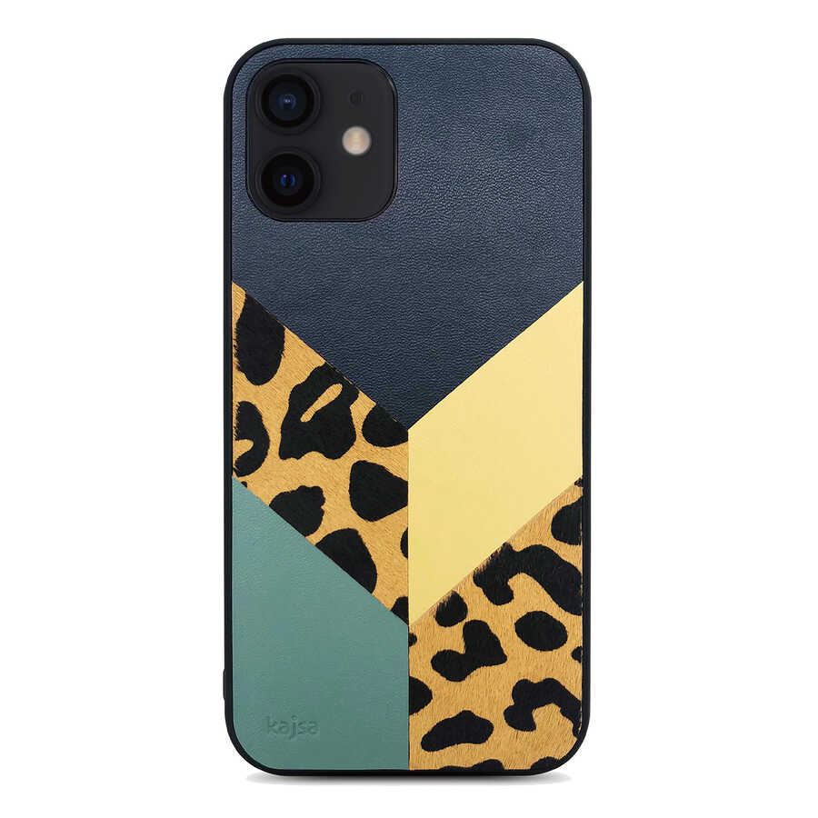 Apple%20iPhone%2012%20Kılıf%20Kajsa%20Glamorous%20Serisi%20Leopard%20Combo%20Kapak