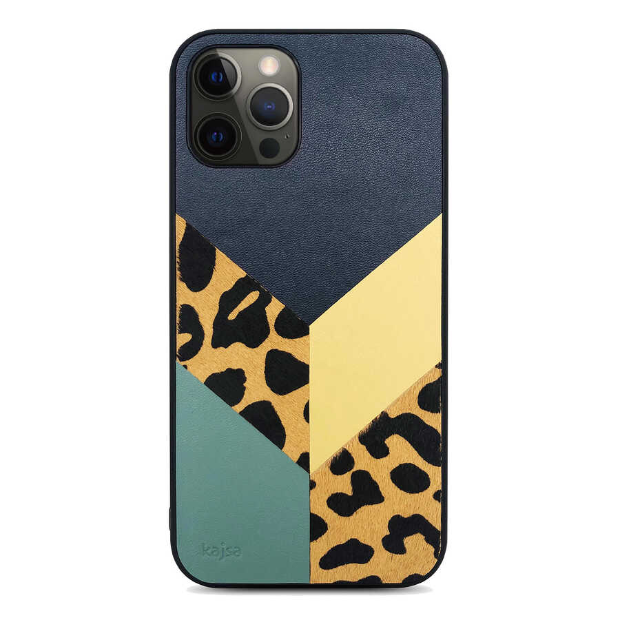 Apple%20iPhone%2012%20Pro%20Kılıf%20Kajsa%20Glamorous%20Serisi%20Leopard%20Combo%20Kapak