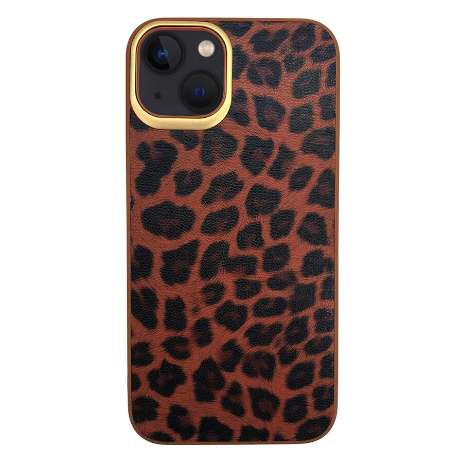 Apple%20iPhone%2013%20Kılıf%20Kajsa%20Glamorous%20Serisi%20Leopard%20Combo%20Kapak