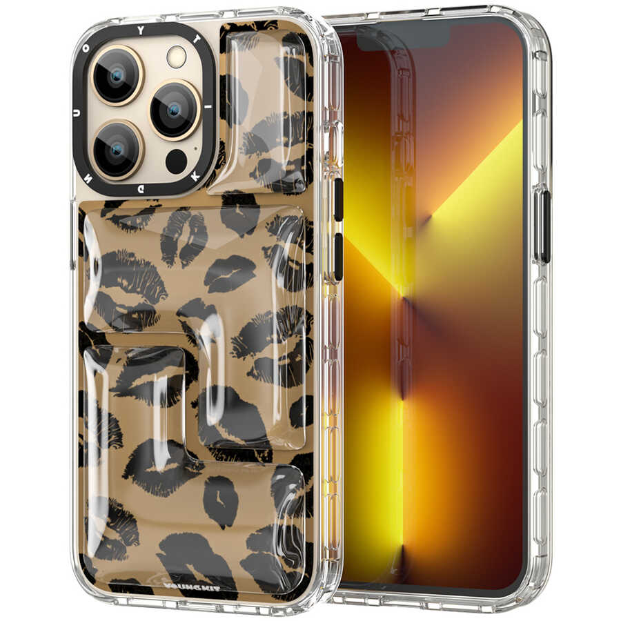 Apple%20iPhone%2013%20Pro%20Kılıf%20YoungKit%20Leopard%20Article%20Serisi%20Kapak-Kahverengi