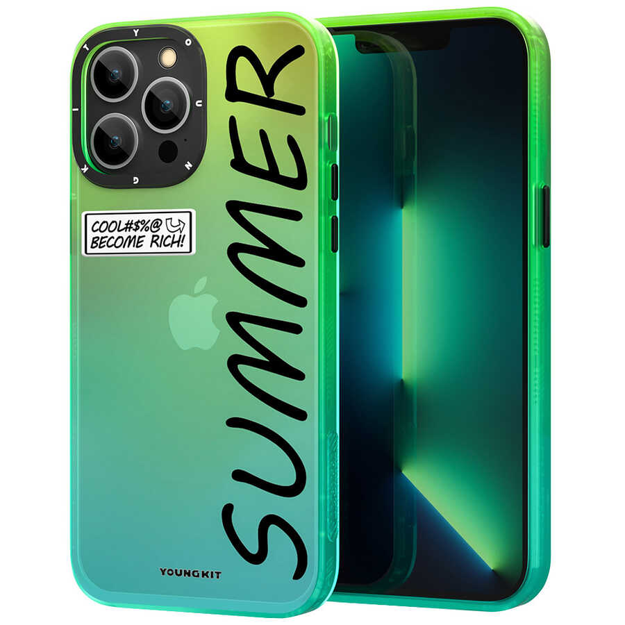 Apple%20iPhone%2013%20Pro%20Max%20Kılıf%20YoungKit%20Summer%20Serisi%20Kapak-Yeşil