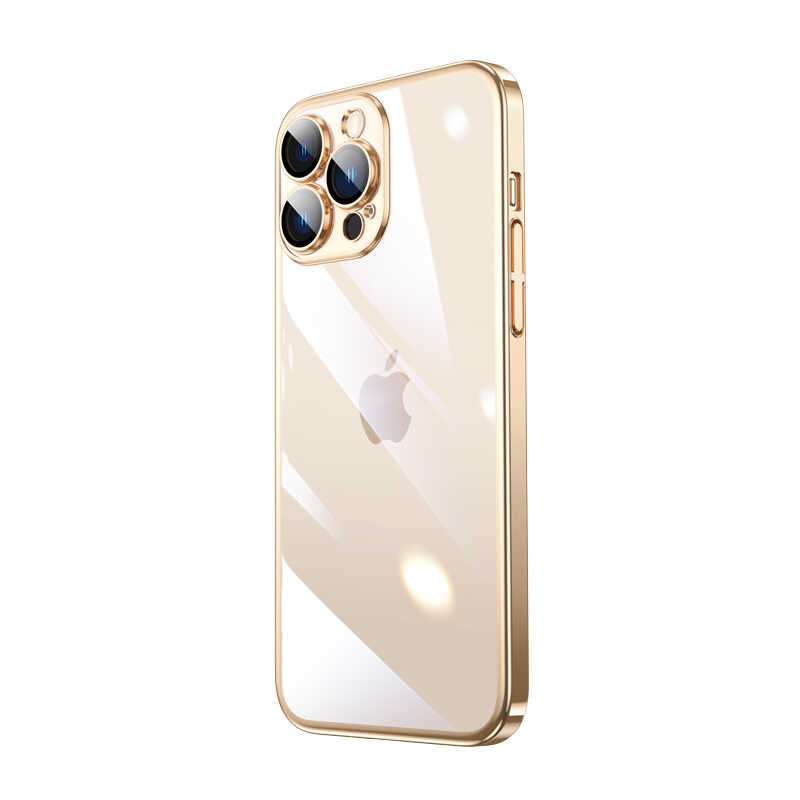 Apple%20iPhone%2014%20Pro%20Max%20Kılıf%20Sert%20PC%20Renkli%20Çerçeveli%20Zore%20Riksos%20Silikon%20Kapak-Gold