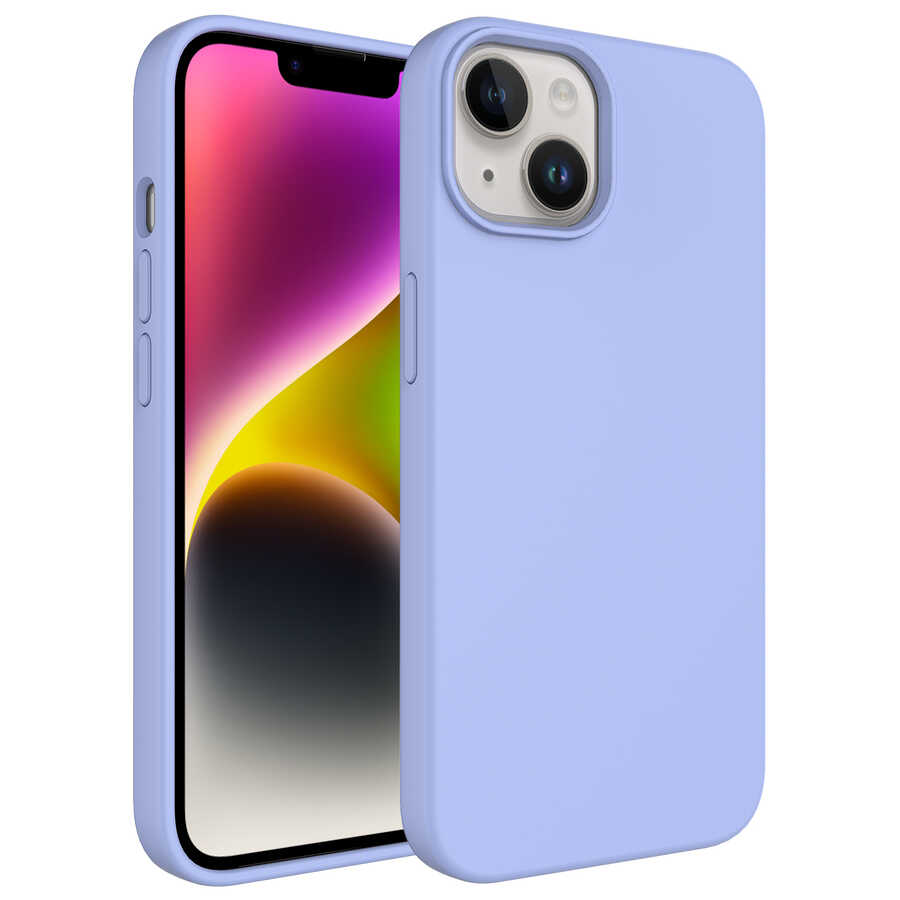 Apple%20iPhone%2014%20Kılıf%20Pastel%20Renk%20Tasarımlı%20Sert%20Zore%20Kivi%20Kapak-Mavi%20açık