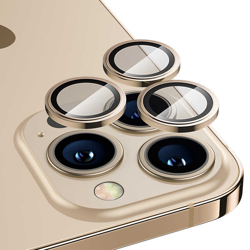 Apple%20iPhone%2013%20Pro%20Max%20Benks%20King%20Kong%20Kamera%20Lens%20Koruyucu-Gold