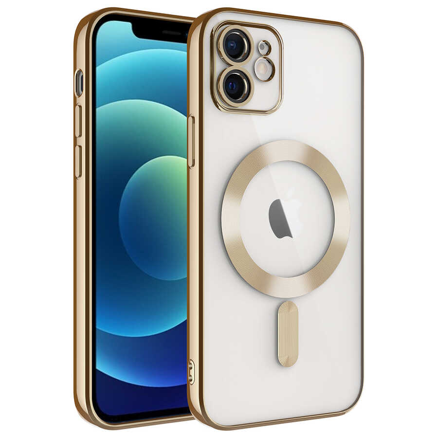 Apple%20iPhone%2011%20Kılıf%20Kamera%20Korumalı%20Magsafe%20Wireless%20Şarj%20Özellikli%20Zore%20Demre%20Kapak-Gold