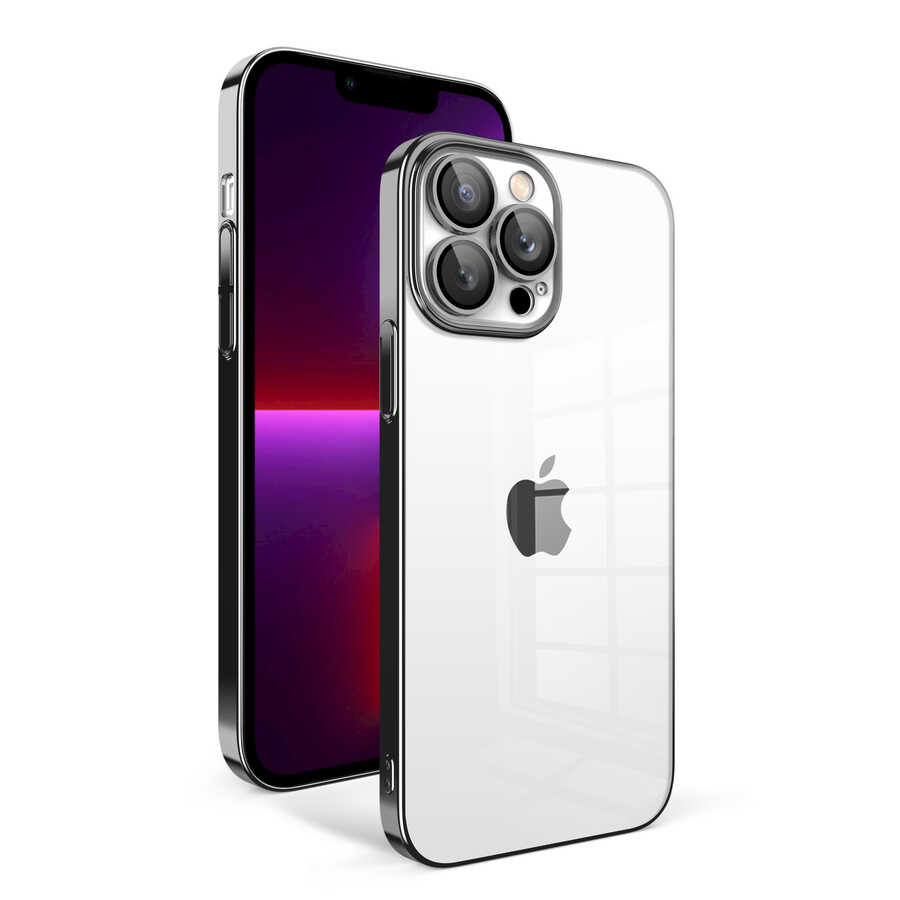 Apple%20iPhone%2013%20Pro%20Kılıf%20Kamera%20Korumalı%20Renkli%20Çerçeveli%20Zore%20Garaj%20Kapak-Siyah