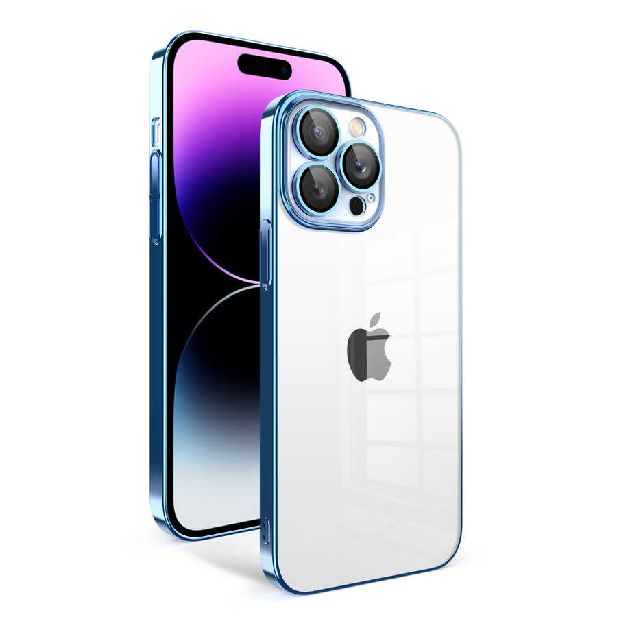 Apple%20iPhone%2014%20Pro%20Max%20Kılıf%20Kamera%20Korumalı%20Renkli%20Çerçeveli%20Zore%20Garaj%20Kapak-Mavi%20açık