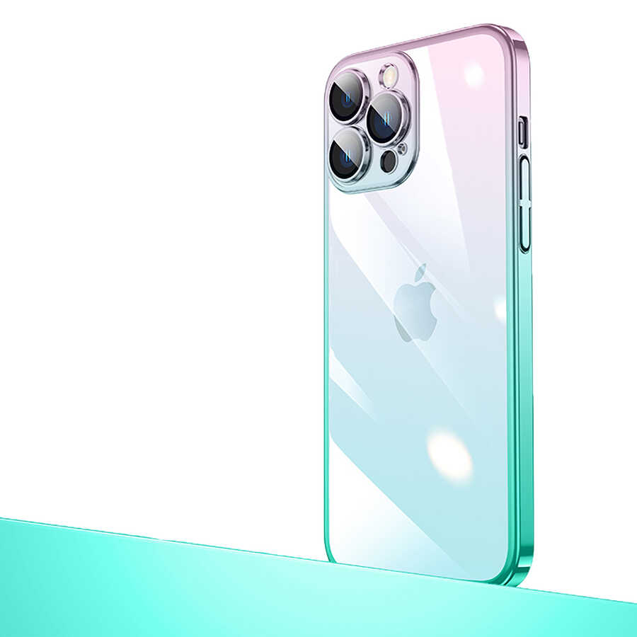 Apple%20iPhone%2014%20Pro%20Kılıf%20Parlak%20Renk%20Geçişli%20Kamera%20Korumalı%20Zore%20Senkron%20Kapak-Pembe-mavi