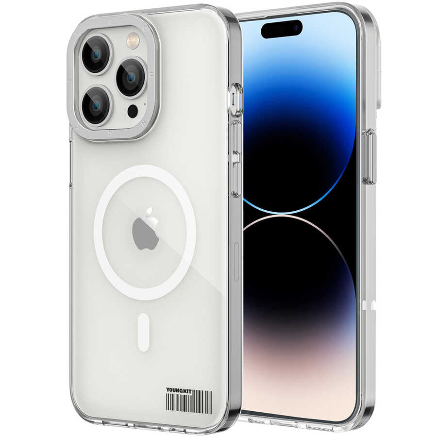 Apple%20iPhone%2013%20Pro%20Max%20Kılıf%20Magsafe%20Şarj%20Özellikli%20Youngkit%20Coloured%20Glaze%20Serisi%20Kapak