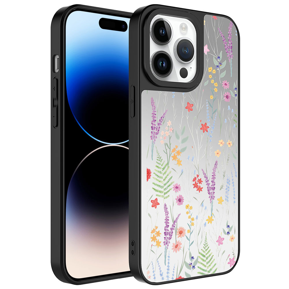 Apple%20iPhone%2014%20Pro%20Kılıf%20Aynalı%20Desenli%20Kamera%20Korumalı%20Parlak%20Zore%20Mirror%20Kapak-Dallar