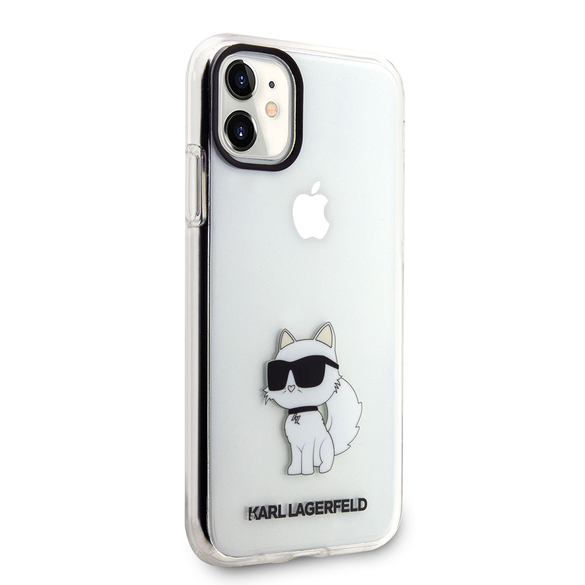 Apple%20iPhone%2011%20Kılıf%20Karl%20Lagerfeld%20Transparan%20Choupette%20Dizayn%20Kapak