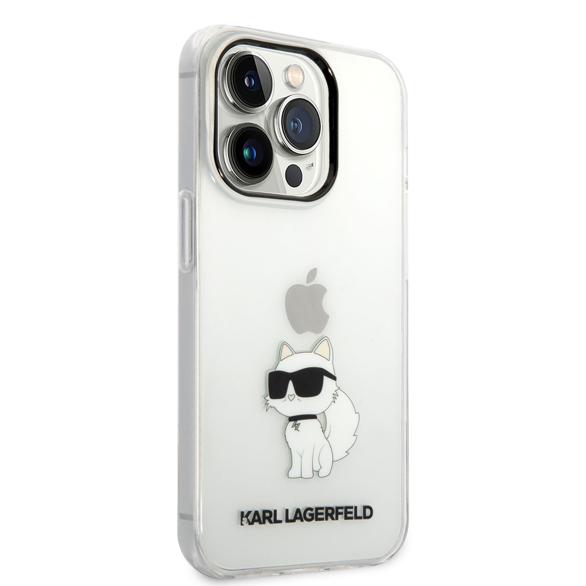 Apple%20iPhone%2014%20Pro%20Kılıf%20Karl%20Lagerfeld%20Transparan%20Choupette%20Dizayn%20Kapak