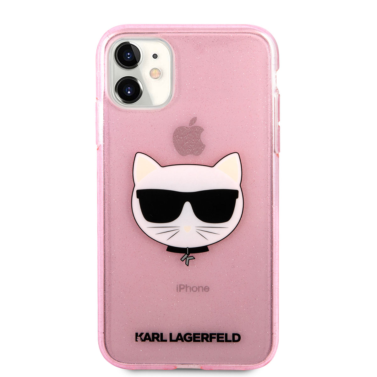 Apple%20iPhone%2011%20Kılıf%20Karl%20Lagerfeld%20Transparan%20Choupette%20Head%20Dizayn%20Kapak