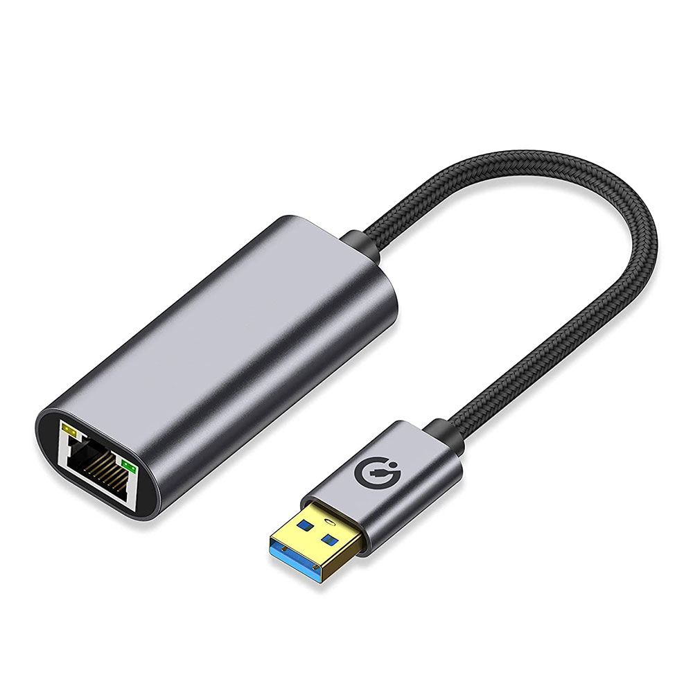 Qgeem%20QG03%20USB-A%20to%20RJ45%20USB3.0%20Ethernet%20Dönüştürücü%20Kablo%201000Mbps%2022cm