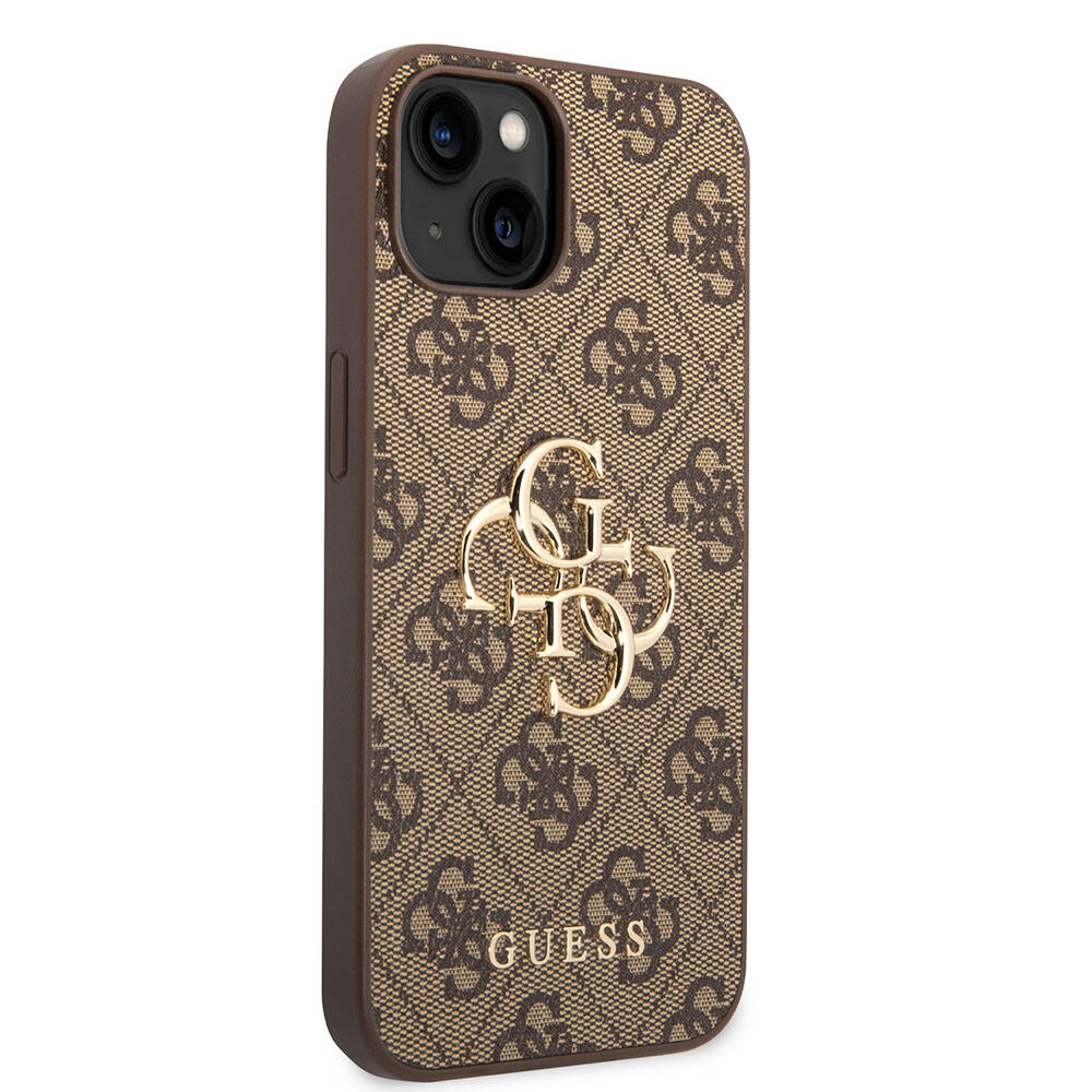 Apple%20iPhone%2015%20Kılıf%20Guess%20Orjinal%20Lisanslı%20PU%20Deri%20Yazı%20ve%204G%20Metal%20Logolu%20Desenli%20Kapak