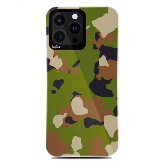 Apple iPhone 13 Pro Max Kılıf Kajsa Camo Kapak