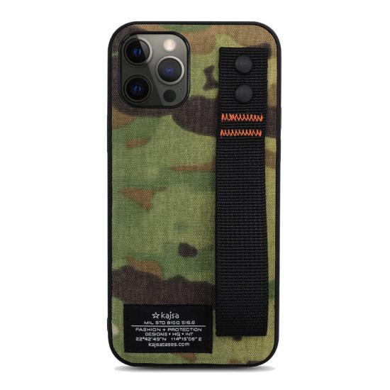 Apple iPhone 12 Pro Kılıf Kajsa Cordura Serisi Military Kapak