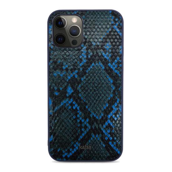 Apple iPhone 12 Pro Kılıf Kajsa Glamorous Serisi Snake Pattern Kapak