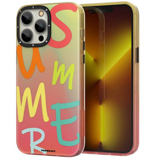 Apple iPhone 13 Pro Max Kılıf YoungKit Summer Serisi Kapak