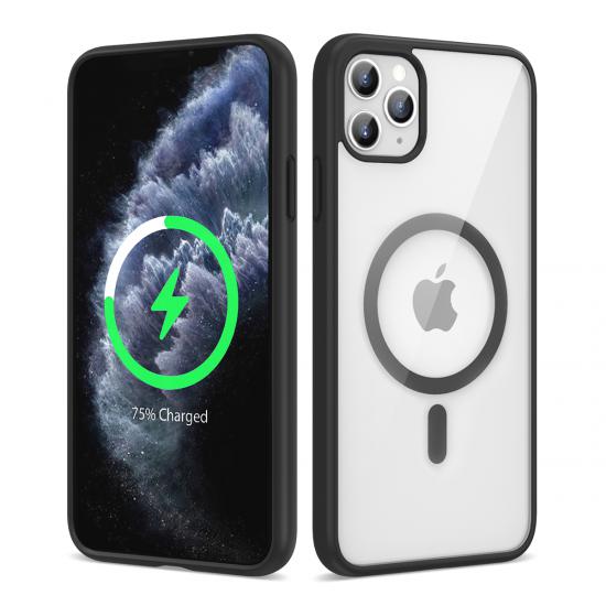 Apple iPhone 11 Pro Kılıf Magsafe Wireless Şarj Özellikli Silikon Zore Ege Kapak