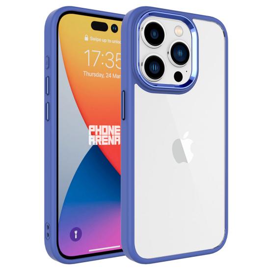 Apple iPhone 15 Pro Max Kılıf Zore Krom Kapak