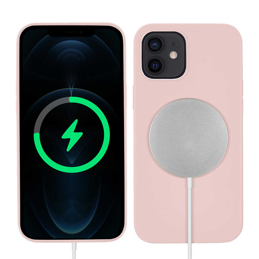 Apple%20iPhone%2012%20Mini%20Kılıf%20Zore%20Silksafe%20Wireless%20Kapak-Pembe%20açık