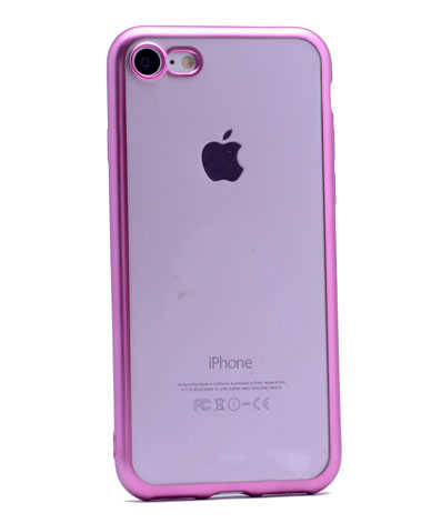 Apple%20iPhone%207%20Kılıf%20Zore%20Lazer%20Kaplama%20Silikon-Pembe