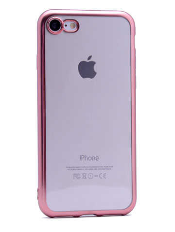 Apple%20iPhone%207%20Kılıf%20Zore%20Lazer%20Kaplama%20Silikon-Rose%20gold