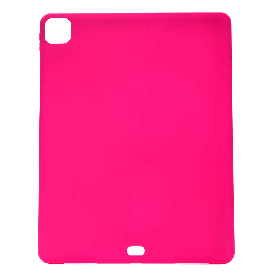 Apple%20iPad%20Pro%2012.9%202020%20(4.Nesil)%20Kılıf%20Zore%20Sky%20Tablet%20Silikon-Pembe%20koyu