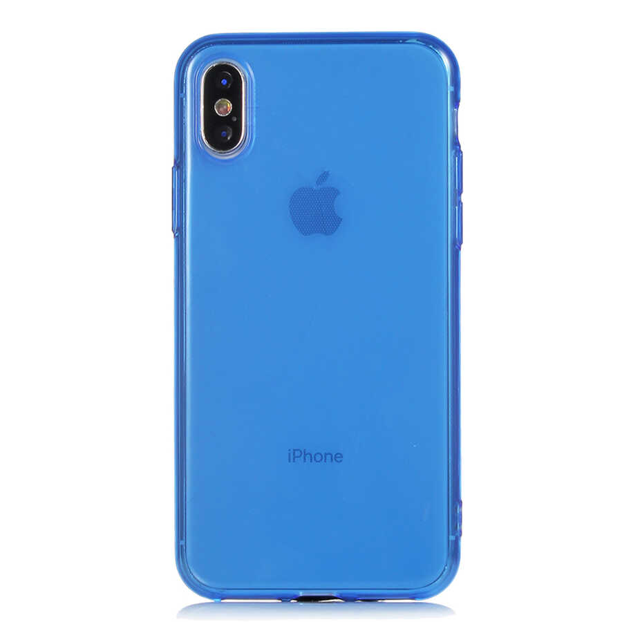 Apple%20iPhone%20X%20Kılıf%20Zore%20Mun%20Silikon-Lacivert