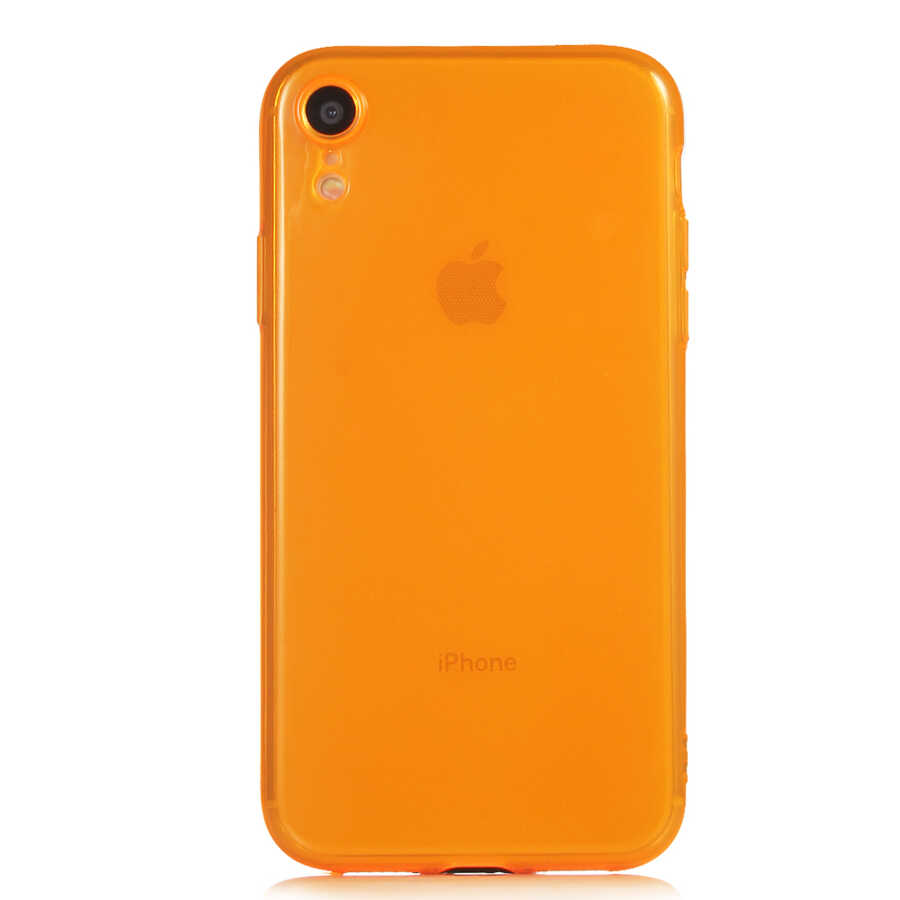 Apple%20iPhone%20XR%206.1%20Kılıf%20Zore%20Mun%20Silikon-Turuncu